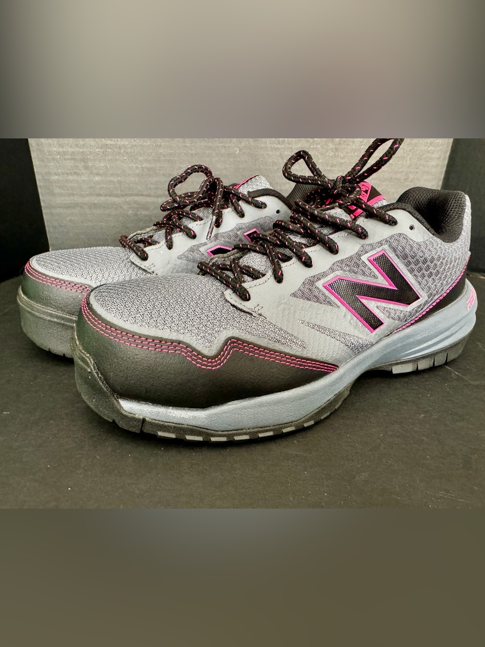 New Balance Industrial 589 Shoes Womens 10 Gray Safety Toe Work Working WID589T1
